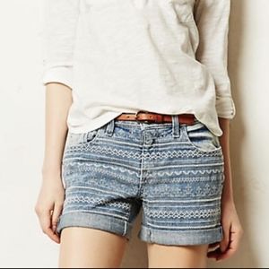 Anthropologie Pilcro and the Letterpress Shorts